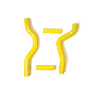 Silikon-Kühlerschlauch Suzuki RM 01-07 gelb