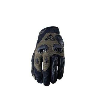Five Gloves Handschuh Stunt Evo  schwarz-khaki