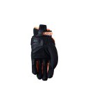 Five Gloves Handschuh RS-C  schwarz-weiss-orange fluo 2021