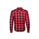 camicia gms JAGUAR nero-rosso