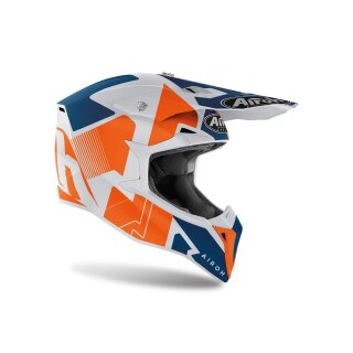 Airoh Motocross Helm Wraap Raze Orange Matt