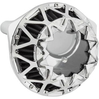 Filtro de aire Arlen Ness Crossfire - Cromo