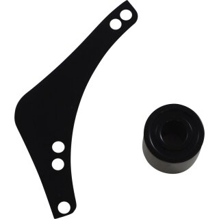 Arlen Ness COVER PLT INVERT AC LH BL