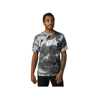 Fox Bnkr Ss Tech T-Shirt [Blk Cam]