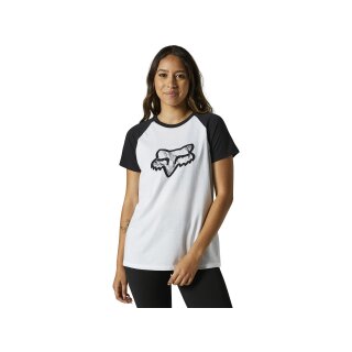 Fox Karrera Ss Raglan T-Shirt [Wht]