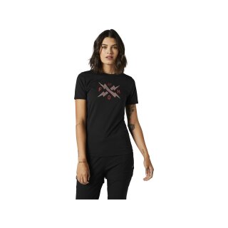 Fox Frauen Calibrated Ss Tech T-Shirt [Blk]