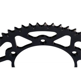 Pignon de chaîne S-Tech en aluminium Beta, Honda noir (anodisé)