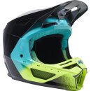 Fox V2 RKANE Motocross Helm, [GRY/gelb]