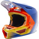Fox V2 RKANE Motocross Helm, [ORG/BLU]