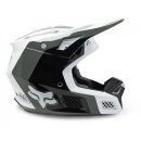 Fox V3 Rs Efekt Motocross Helm schwarz/weiss
