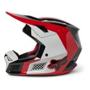 Fox V3 Rs Efekt Motocross Helm neon rot