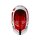 Fox V1 Leed Motocross Helm Dot/Ece neon rot
