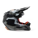 Fox V1 Bnkr Motocross Helm Dot/Ece Grey Camo