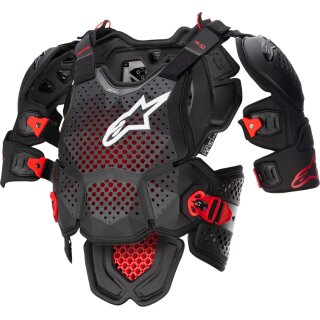 Plastron Alpinestars A10 V2 B/R