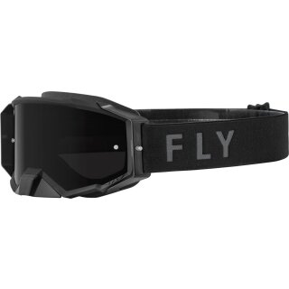 Fly MX-Brille Zone PRO Black (Smoke Lens)