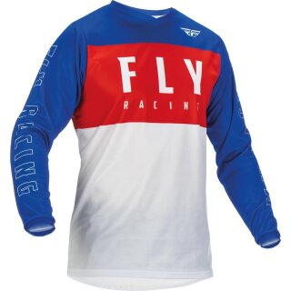 Fly MX-Jersey Kinder F-16 Red-White-Blue