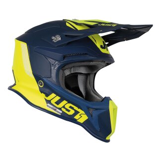 JUST1 Helm J18 MIPS Pulsar Yellow Fluo/Blue