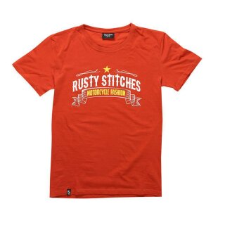 Rusty Stitches T-Shirt #103 (Rusty Red)
