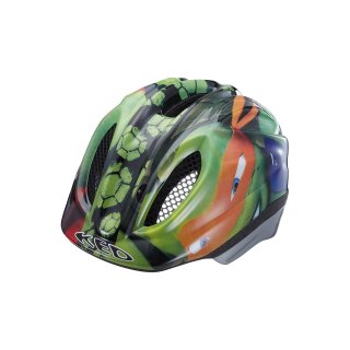 Kask dziecięcy BIKE FASHION "Turtles"
Zapięcie zatrzaskowe z podbródkiem i opatentowanym systemem Quicksafe dla łatwego i precyzyjnego dopasowania do indywidualnego kształtu głowy