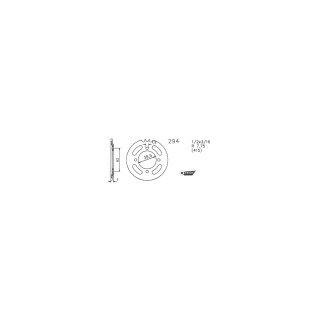 Esjot chain wheel "0294"