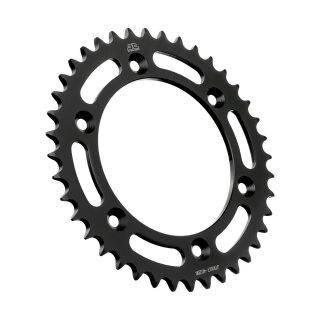 JT SPROCKETS Jtr897.40Zbk Tylna wymienna zębatka o 40 zębach i 520 podziałkach z czarnej stali wysokowęglowej C49