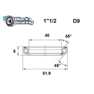 HB 40X51.9X8MM 45 /45