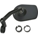 DAYTONA D-Mirror-5 Pan Barend Alu Bk