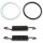 Moose Racing Hard-Parts KIT guarnizioni scarico MOOSE