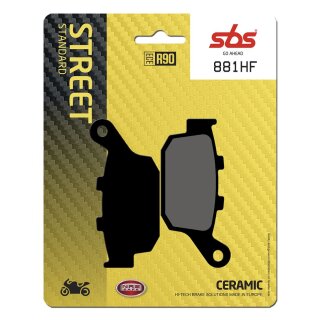 SBS Bremsbeläge  Organsich