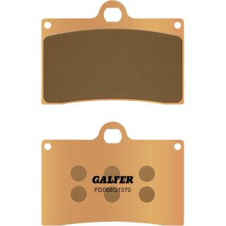 Plaquettes de frein Galfer - métal fritté