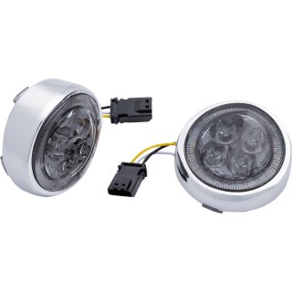 LIGHT FANG FRT CHR/SMK