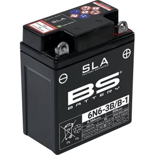 BS BATTERY Battery Bs 6N6-3B/B-1