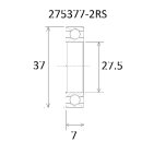 RODAMIENTO B3 27.5X37X7MM