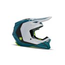 Fox V1 Nitro Motocross Helm M Blu
