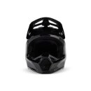 Fox V1 Solid Motocross Helm schwarz