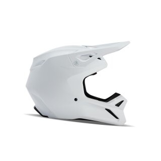 Fox V1 Solid Motocross Helm Mt weiss