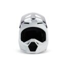 Fox V1 Solid Motocross Helm Mt weiss