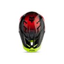 Fox V3 Revise Motocross Helm Rd/gelb