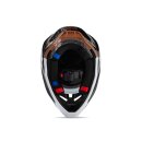 Fox V3 Rs Optical Motocross Helm schwarz
