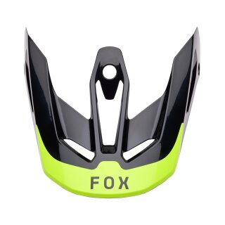 Fox V3 Helm Helmschirm - Revise Rd/Ylw