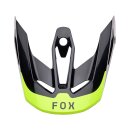 Fox V3 Helm Helmschirm - Revise Rd/Ylw