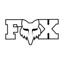 Fox Aufkleber 7" Wht