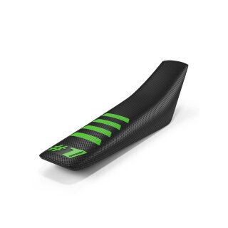 OneGripper Sitzbankbezug Ribbed Schwarz/Grün