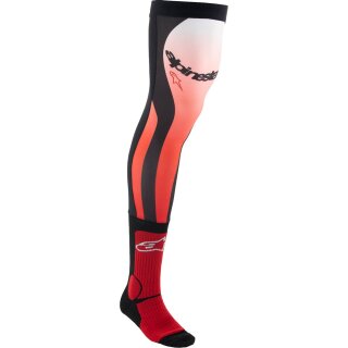 Alpinestars Socken Knieprotektoren Red/Wt