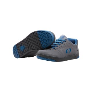 Oneal Zapato De Pedal Plano Pinned Pro Gris/Azul tamaño: 43 (US10)