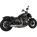 EXHAUST 2:1 SS SPR BK CHF