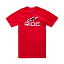 TEE CSF RIDE 4 RD/W/BK S