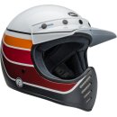 BELL Moto-3 Helmet - RSD Saddleback Satin/Gloss White/Black