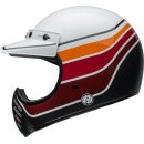 BELL Moto-3 Helmet - RSD Saddleback Satin/Gloss White/Black