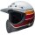 BELL Moto-3 Helmet - RSD Saddleback Satin/Gloss White/Black